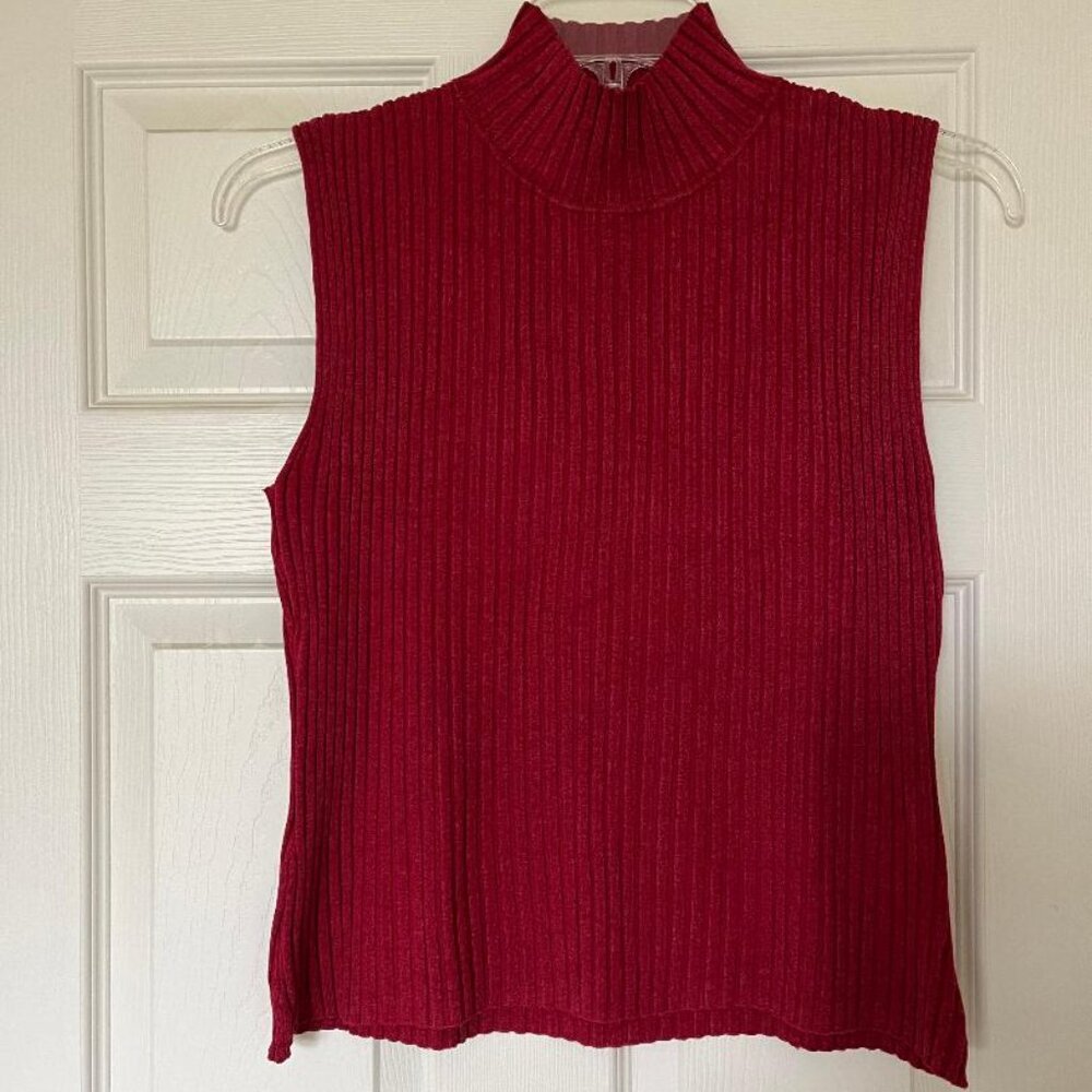 Sleeveless Mock Neck top - XL